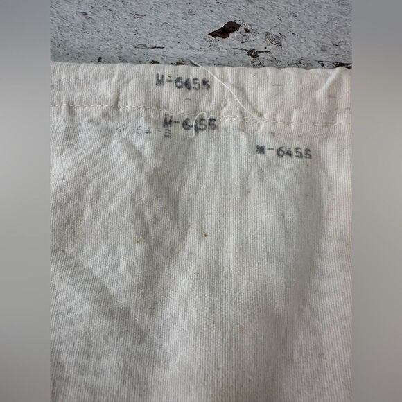 Vintage 1940s Distressed Military Trench Art Cotton Rutsack - Picture 6 of 8